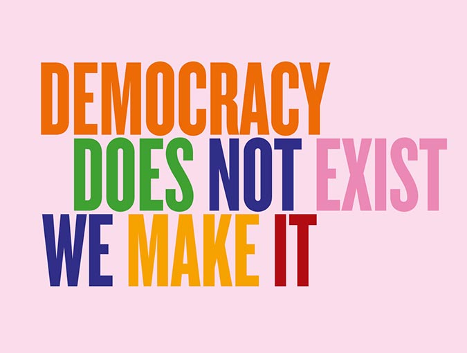 Democracy does not exist