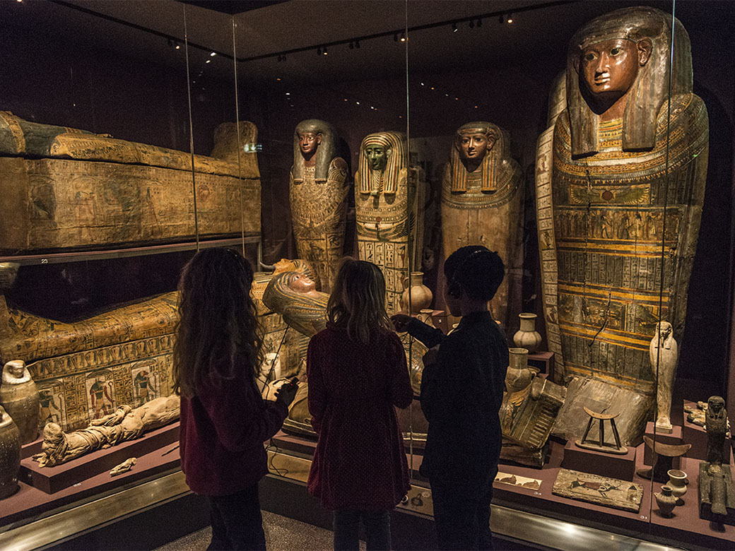 Skolprogram Människor och mumier i Egypten